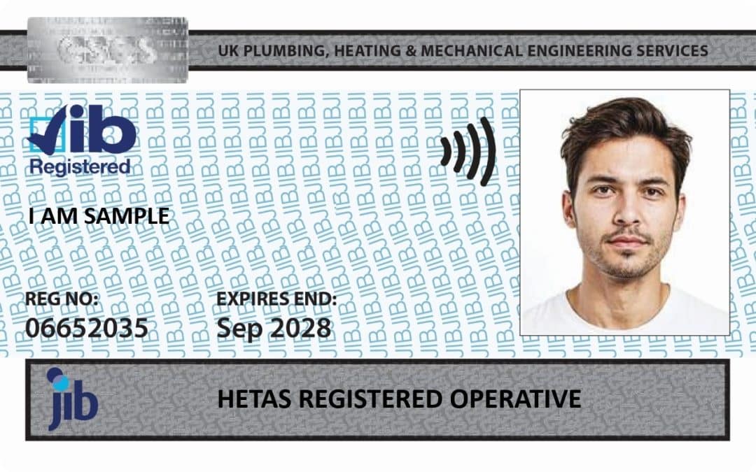 HETAS Registered Operative blue card (11/25 change)
